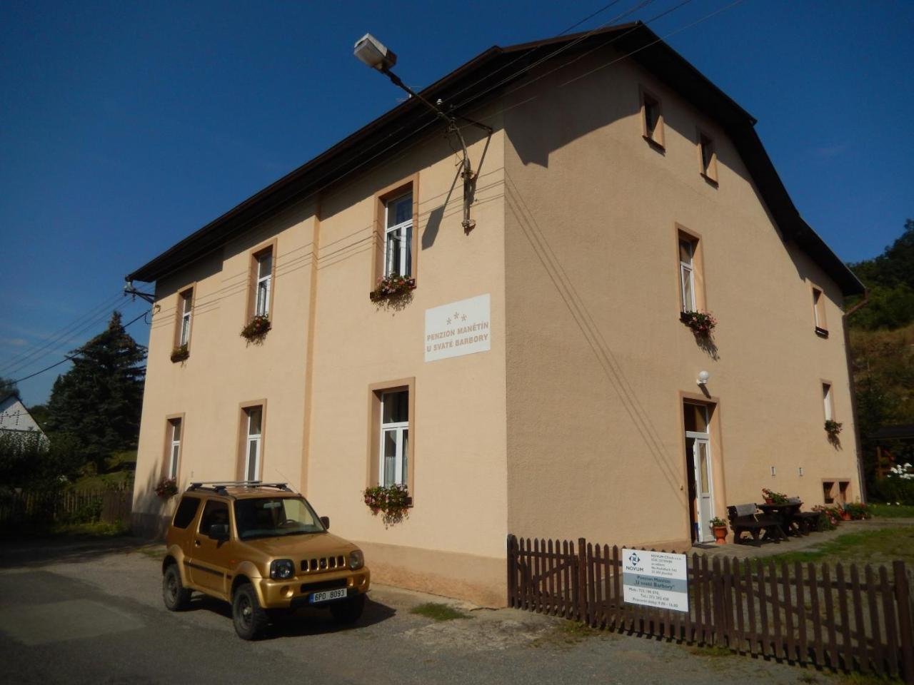 Penzion Manetin U Sv. Barbory Otel Dış mekan fotoğraf